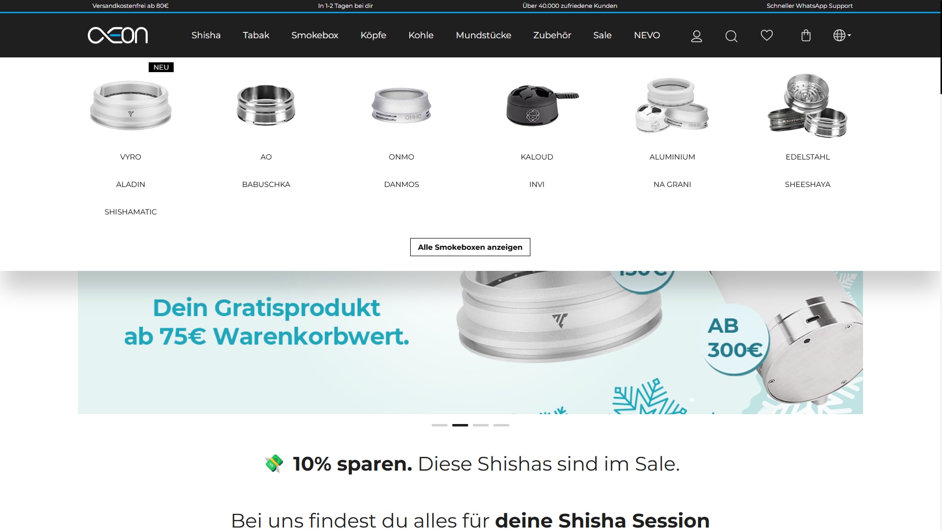 Artikelansicht – Blog/Shop Integration